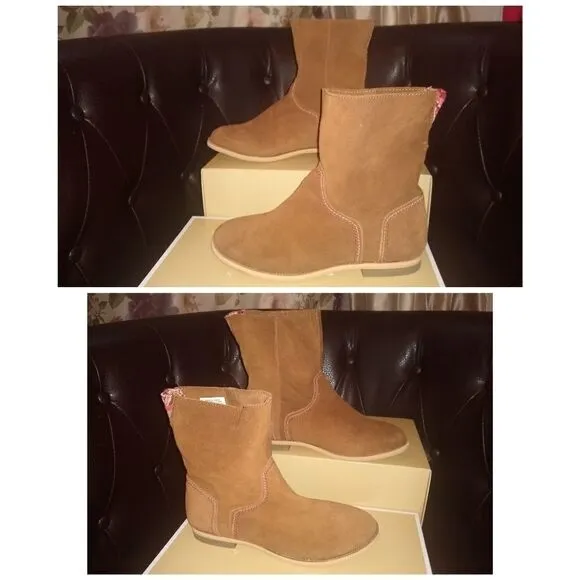 Reef Suede leather boots sz 6 NWOB