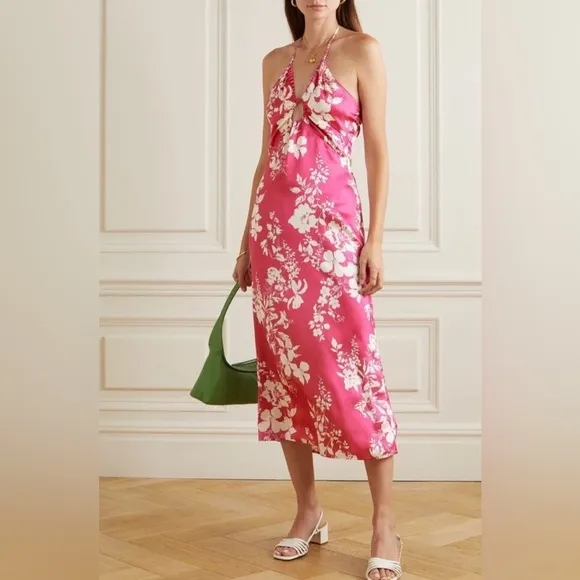 Reformation Antoni Silk Dress NWT