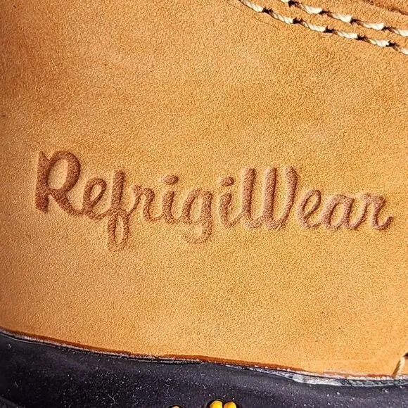 Refrigiwear Men's Ice Logger Composite Toe Insulated Leather Boots - 7