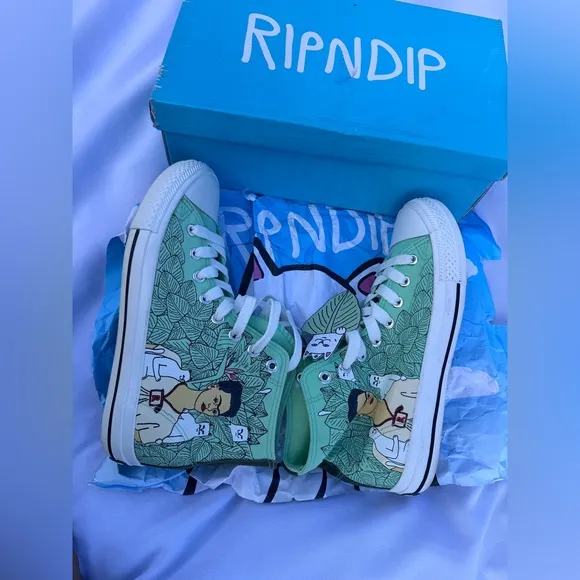 RipNDip LA Exclusive Frida High Top Sneakers Men Size 10