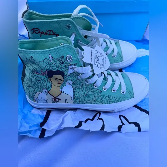 RipNDip LA Exclusive Frida High Top Sneakers Men Size 10