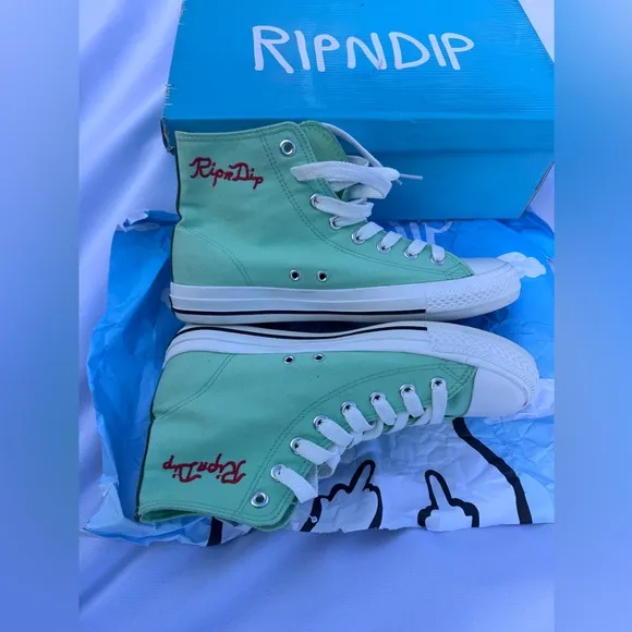 RipNDip LA Exclusive Frida High Top Sneakers Men Size 10