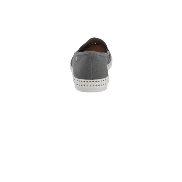 Rivieras Classic Canvas &amp; Mesh Leisure Shoe in color Anthracite