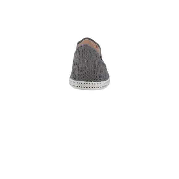 Rivieras Classic Canvas &amp; Mesh Leisure Shoe in color Anthracite