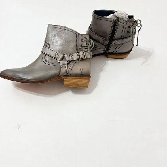 ROAN By BED STU- ELINA NWB Sz 8.5 Alkaline Hd Antiqued Leather Ankle Boots