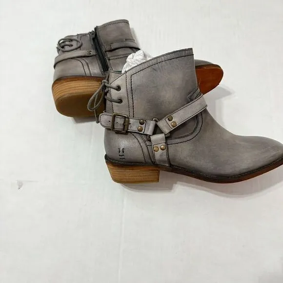 ROAN By BED STU- ELINA NWB Sz 8.5 Alkaline Hd Antiqued Leather Ankle Boots