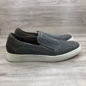 Roan by Bed Stu Shoes Mens 10 Kayson Denim Suede Slip On Loafer Casual