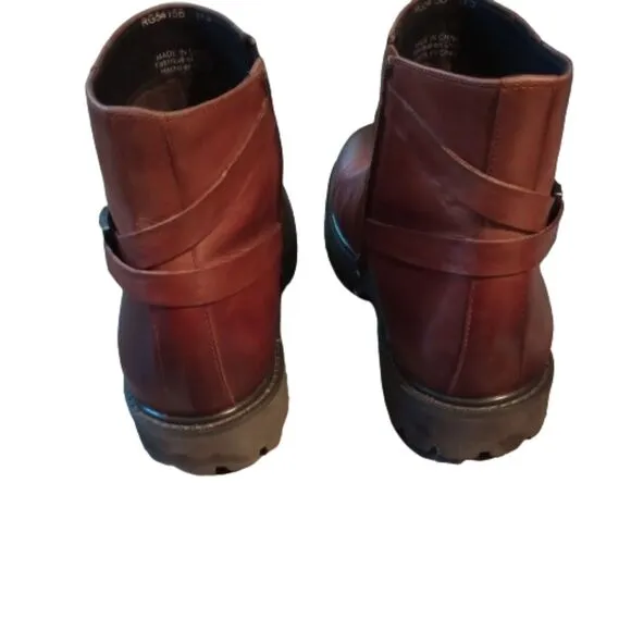 Robert Graham Men's size 11.5 Brown Leather Boots
