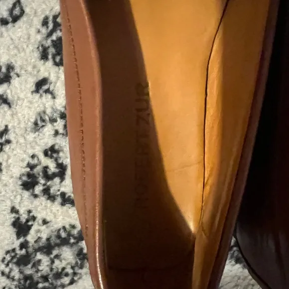 Robert Zur Women’s White and Brown SOHO Loafers