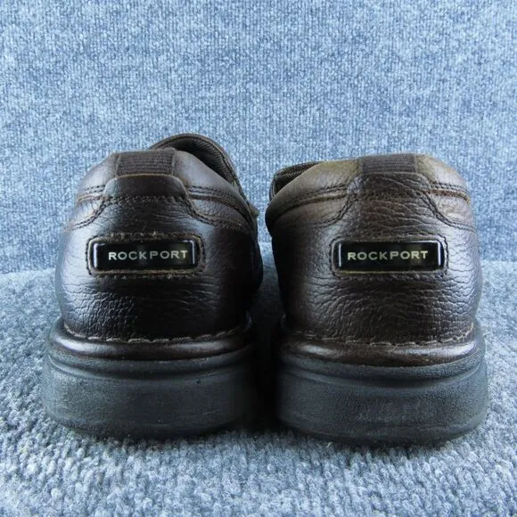 Rockport Eureka Plus Men Loafer Shoes Size 11.5‎ Medium Brown Slip On