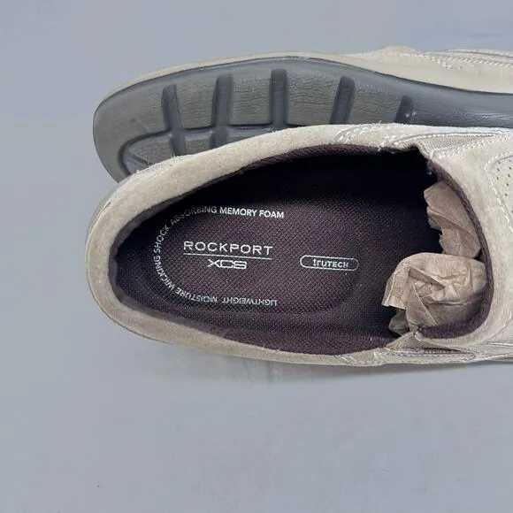 Rockport Men’s Beige Slip-On Casual Shoes - Size 11