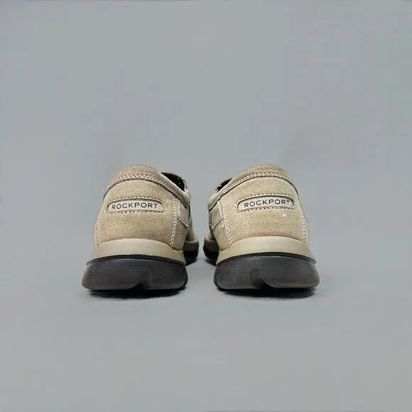 Rockport Men’s Beige Slip-On Casual Shoes - Size 11
