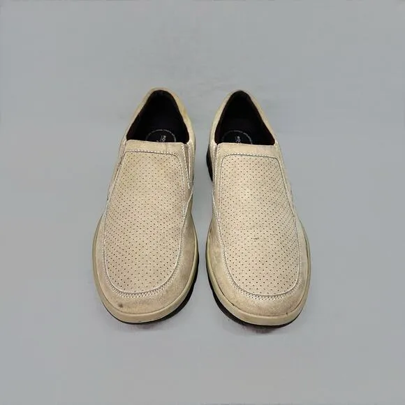Rockport Men’s Beige Slip-On Casual Shoes - Size 11