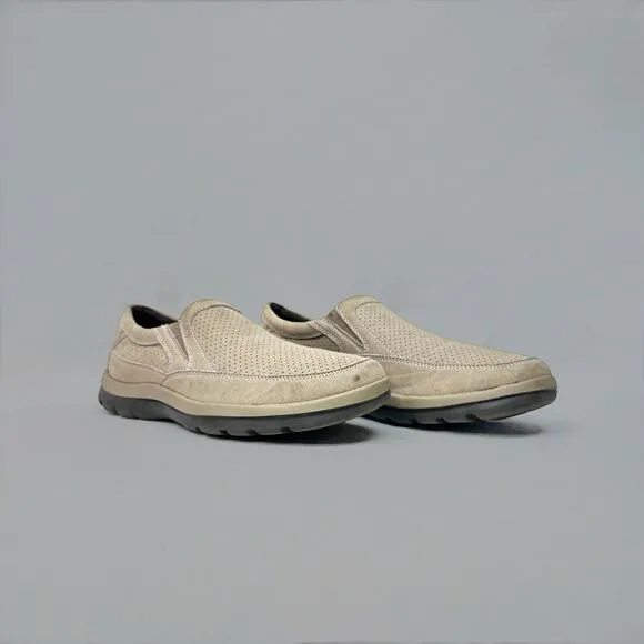 Rockport Men’s Beige Slip-On Casual Shoes - Size 11