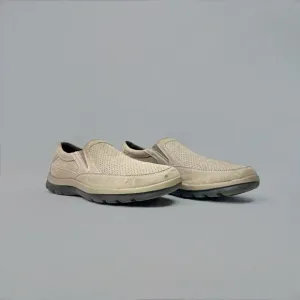 Rockport Men’s Beige Slip-On Casual Shoes - Size 11
