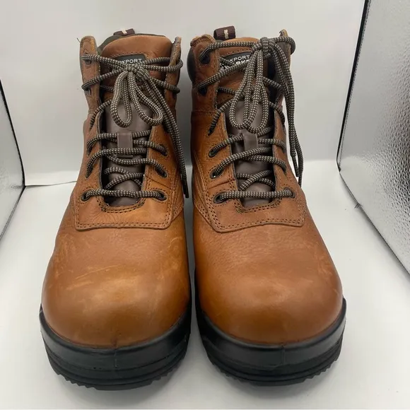 Rockport Works more energy waterproof mens work boots Size 10.5