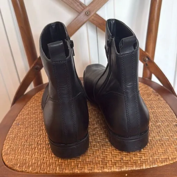 Rockport Toloni EUC black leather boot size 11.5