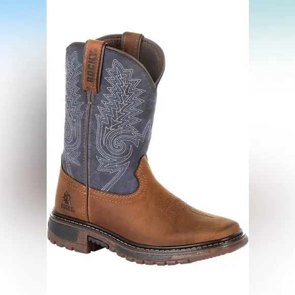 ROCKY Kids' Ride FLX Western Boots
