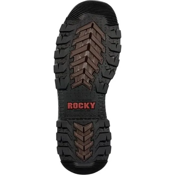 Rocky Rams Horn Waterproof Composite Toe Internal Met Guard Work Boot Size 12(W)
