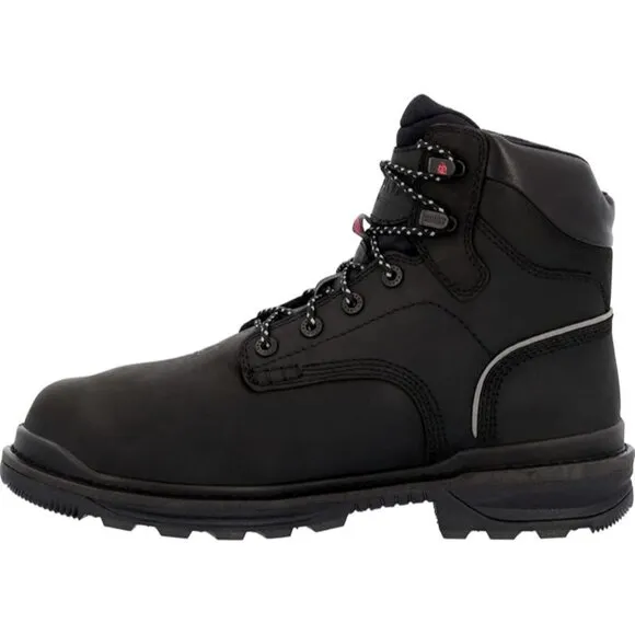 Rocky Rams Horn Waterproof Composite Toe Internal Met Guard Work Boot Size 12(W)