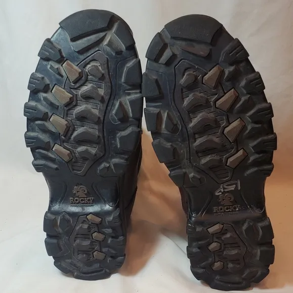 Rocky Sport Utility Max 9D 8&quot; 600G Thinsulate Leather Boots FQ0006486 EUC