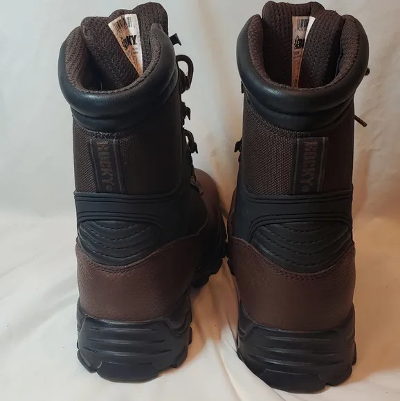 Rocky Sport Utility Max 9D 8&quot; 600G Thinsulate Leather Boots FQ0006486 EUC