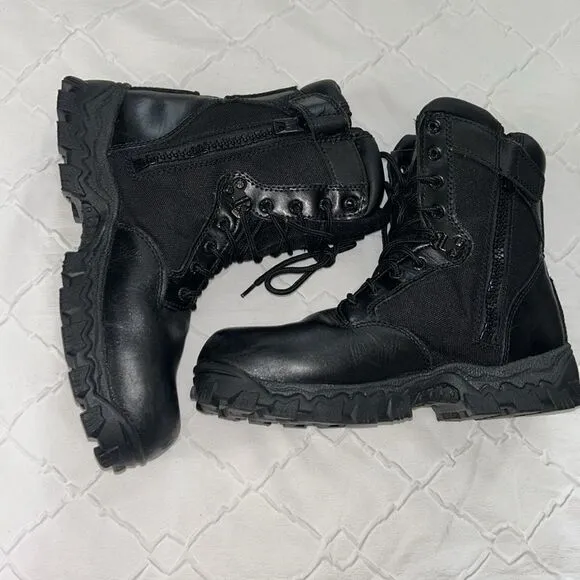 Rocky AlphaForce Zipper Composite Toe Public Boots(Size 7.5M)