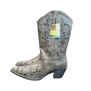 Roper Women's Alisa Metallic Inlay Boot - Pointed Toe - 09-021-1556-1020 BR
