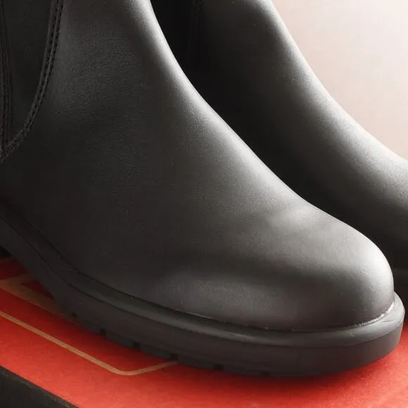 Rossi Boots WMS SZ AU 7 US 8 Black Endura Leather Chelsea Ankle Work Utility NIB