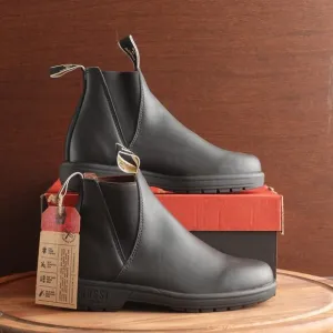 Rossi Boots WMS SZ AU 7 US 8 Black Endura Leather Chelsea Ankle Work Utility NIB