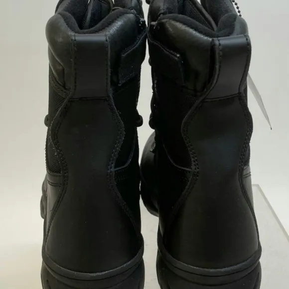 Rothco Mens Sz 10 NWT 8&quot; Composite Boots Black Forced Entry Tactical Zip close