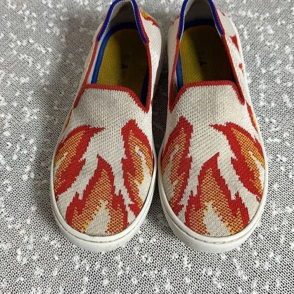 ROTHYS Flame Slip On Kids Sneakers Shoes 13