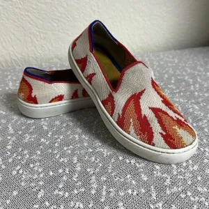 ROTHYS Flame Slip On Kids Sneakers Shoes 13