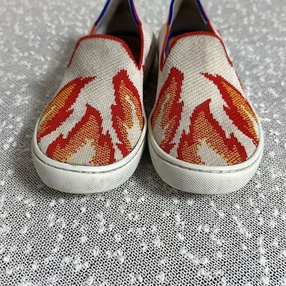 ROTHYS Flame Slip On Kids Sneakers Shoes 13