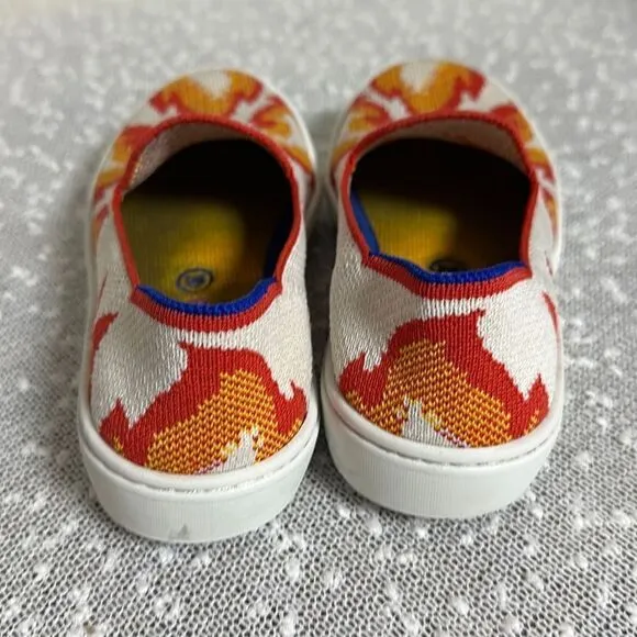 ROTHYS Flame Slip On Kids Sneakers Shoes 13