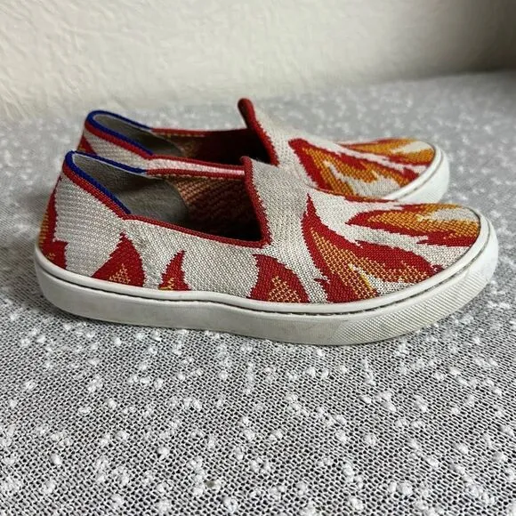 ROTHYS Flame Slip On Kids Sneakers Shoes 13