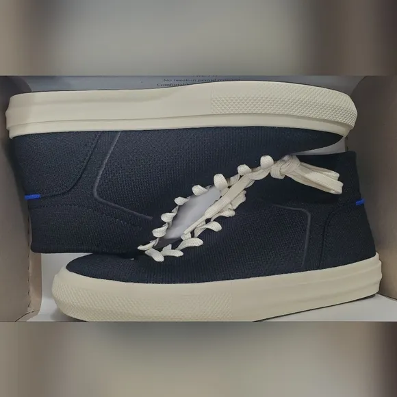ROTHY'S HIGH TOP SNEAKERS IN BLACK