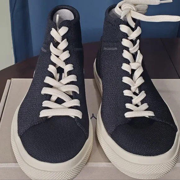 ROTHY'S HIGH TOP SNEAKERS IN BLACK