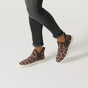 Rothys Limited Edition Wildcat Print Chelsea Booties