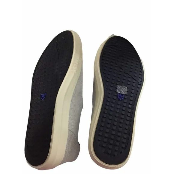 Rothy’s Slip On Sneaker Shoes Size Women-9.5 Men-8 Ash Light Gray Unisex
