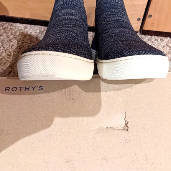 Rothy's The Chelsea in Graphite Melange, Women's 11