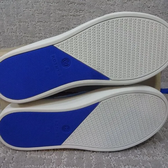 Rothy's The Kid Blue Octopus Knit Slip On Sneaker Shoes Multiple Sizes