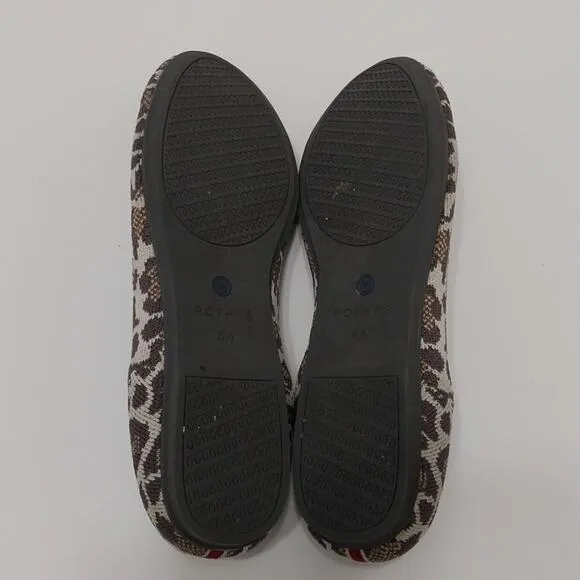 Rothy's The Loafer In Mocha Spot Leopard