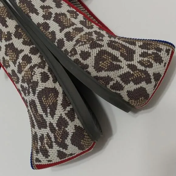 Rothy's The Loafer In Mocha Spot Leopard