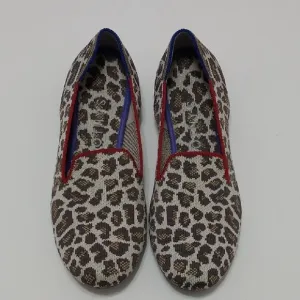 Rothy's The Loafer In Mocha Spot Leopard