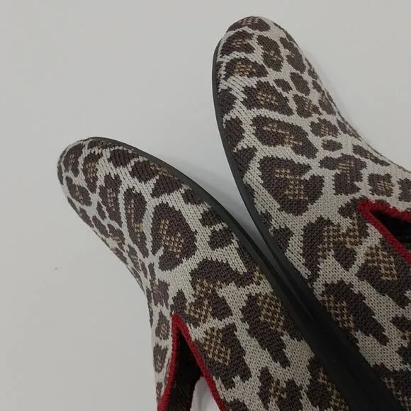 Rothy's The Loafer In Mocha Spot Leopard