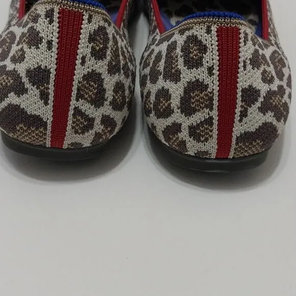 Rothy's The Loafer In Mocha Spot Leopard
