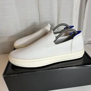 Rothys The Original Slip On Loafers Shoes Women Size 9.5 / Men Size 8 White EUC!
