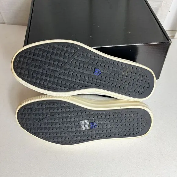 Rothys The Original Slip On Loafers Shoes Women Size 9.5 / Men Size 8 White EUC!