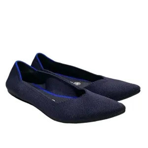 Rothy's The Point Women's Size 9 US Maritime Navy Pointed Toe Slip on Shoes